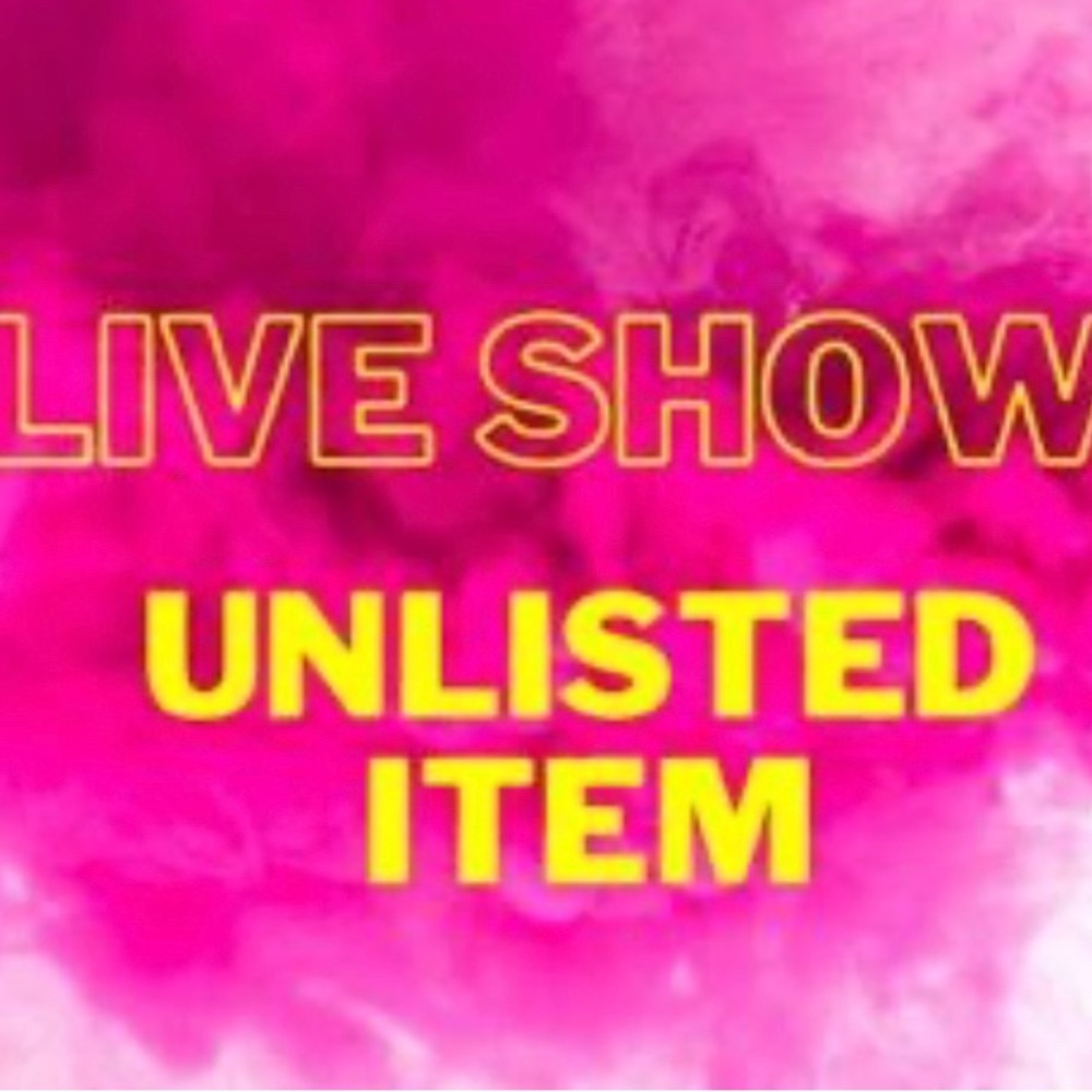 Unlisted Item may have flaws listen during showing item